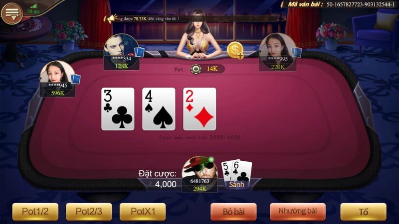 Cách chơi Xì Tố bằng chiến lược tố theo chuỗi thắng