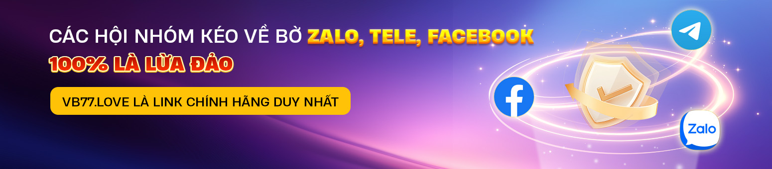 vb77 cảnh báo trang giả mạo